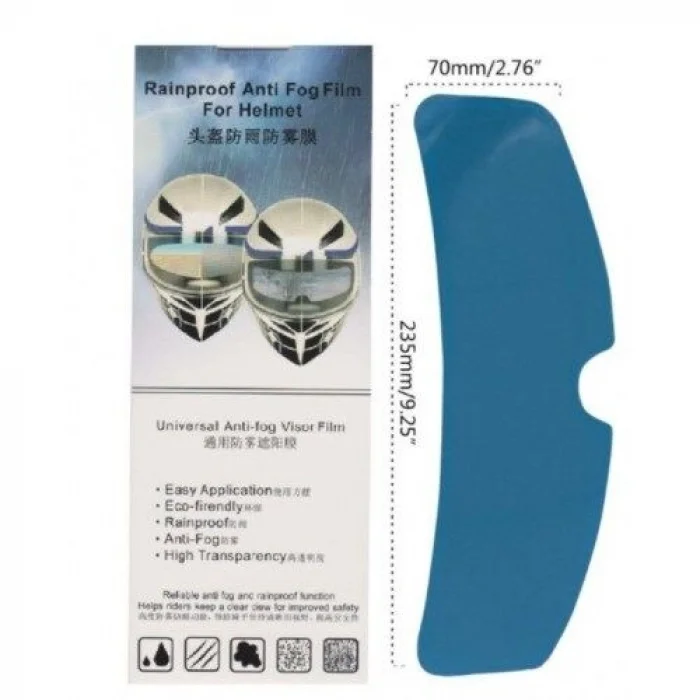 BUĞZ Kask Yağmur Kaydırıcı - Anti-sis Hidrofobik Film