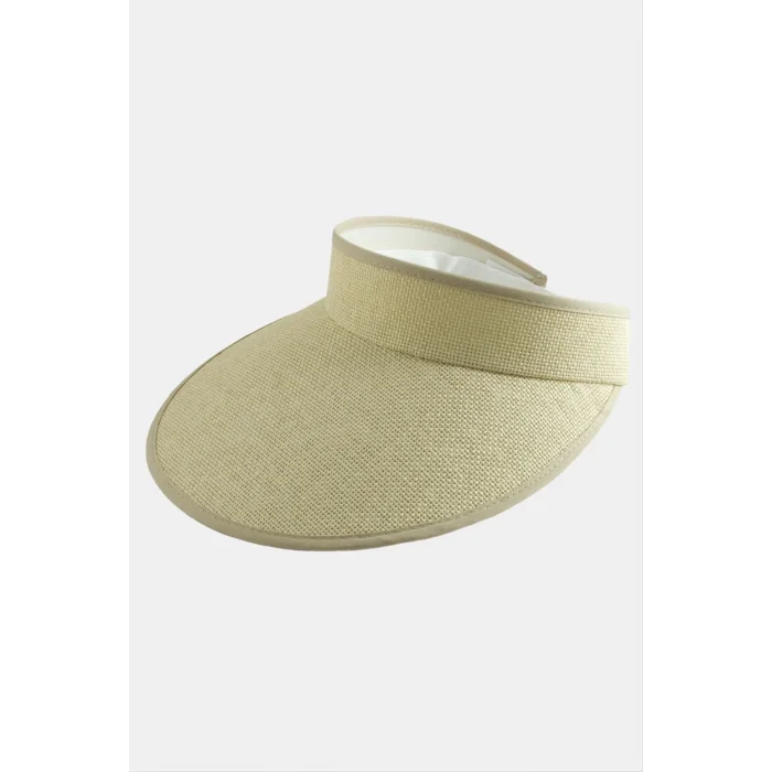  Kasketli Hasır Tennis Şapkası