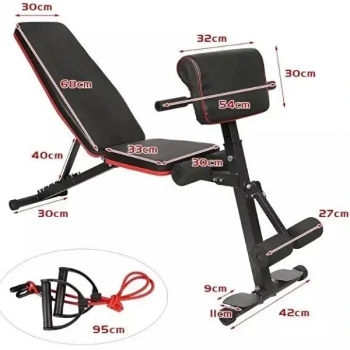 BUĞZ Katlanabilir Ayarlanabilir Mekik Ve Ağırlık Sehpası