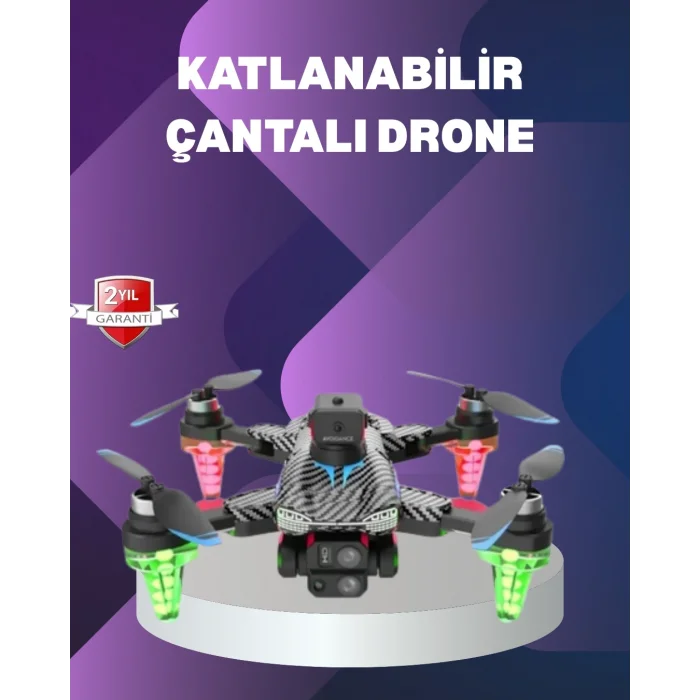 BUĞZ Katlanabilir Drone 1080P Kamera Full HD Çekim Hafif ve Taşınabilir