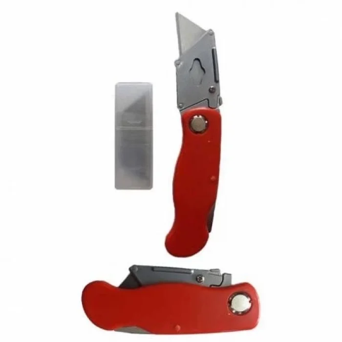  Katlanabilir Halıfleks Maket Bıçağı Üçgen Uçlu Falçata