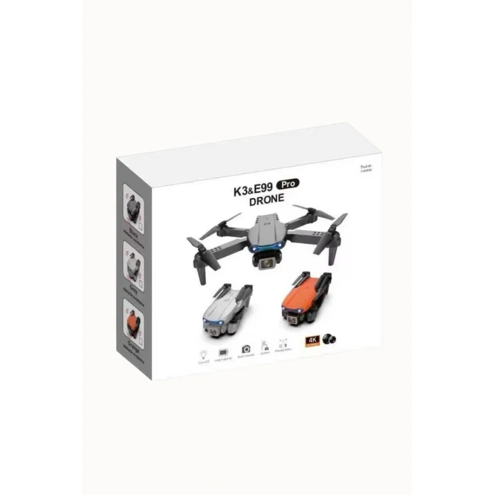 BUĞZ Katlanabilir HD Kameralı Drone, 500-1000 Metre Uçuş Mesafeli ve Ekstra Bataryalı