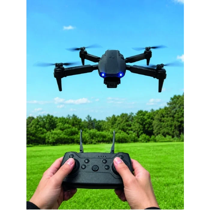 BUĞZ Katlanabilir Kamera Drone 4K HD Görüntü, Hover Özelliği ve Uzaktan Kumanda