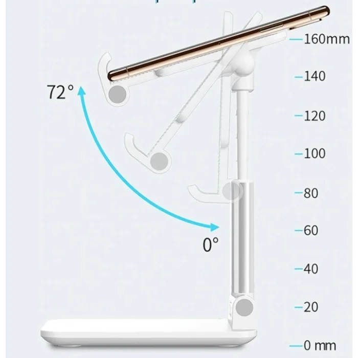 BUĞZ Katlanabilir Masaüstü Telefon Tutucu Stand Bx40
