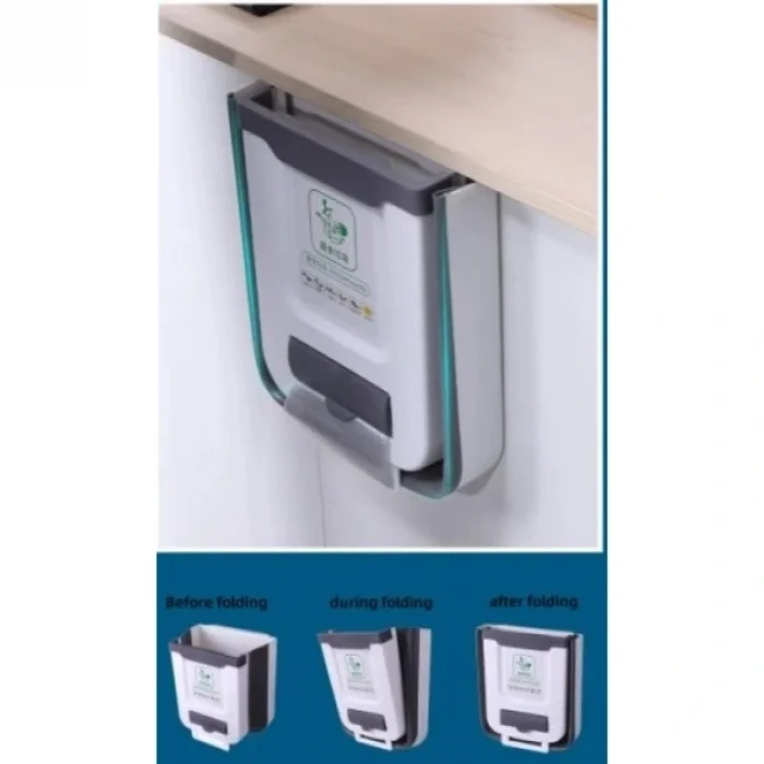 BUĞZ Katlanabilir Mutfak Çöp Kovası Torba Hazneli