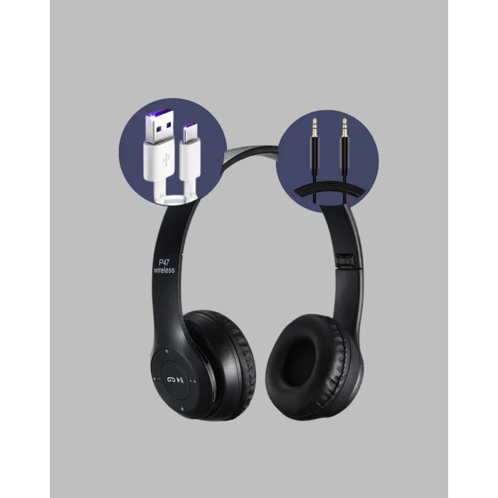 BUĞZ Katlanabilir Tasarımlı Bluetooth 5.0 Kulaklık | Eller Serbest Arama ve Çift Cihaz Desteği - BUĞZ