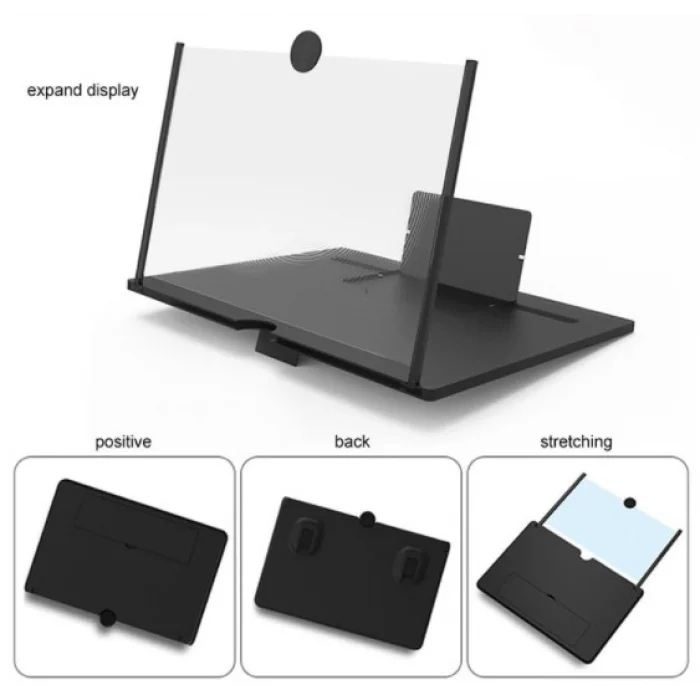 BUĞZ Katlanabilir Telefon Ekran Büyüteci