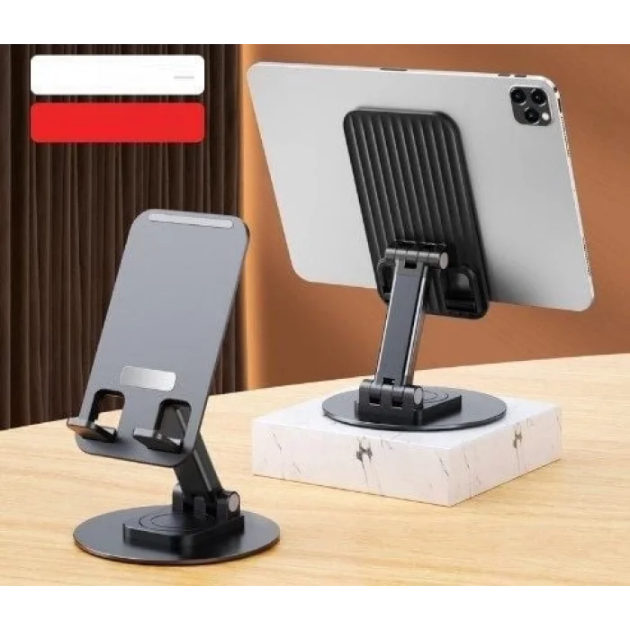  Katlanabilir Telefon Tutucu Stand Yuvarlak Tabanlı MC-460