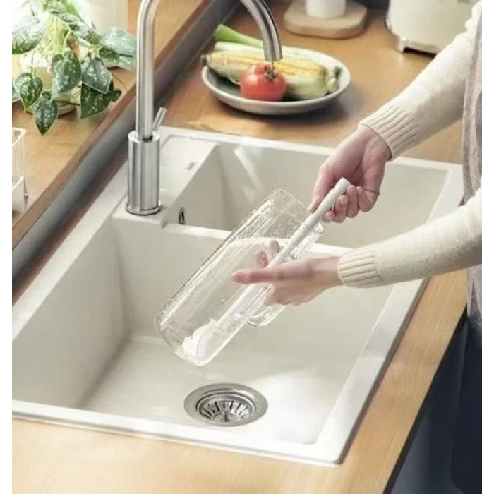 BUĞZ Kavanoz ve Biberon Yıkama Fırçası Silikon