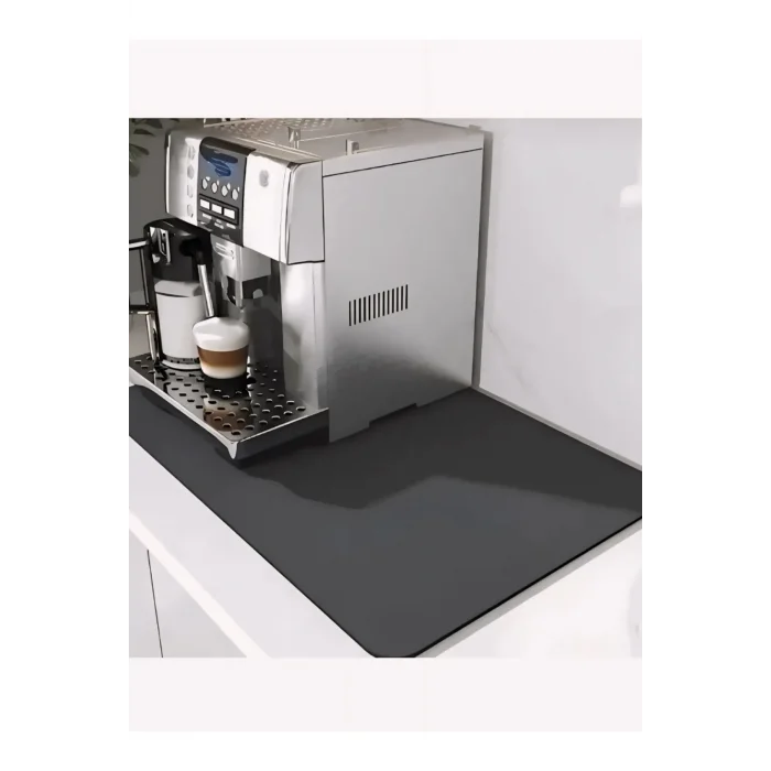 BUĞZ Kaymaz Tabanlı Çok Amaçlı Su Emici Sihirli Tezgah Üstü Bulaşık Yıkama Kurulama Kurutma Matı - Lisinya