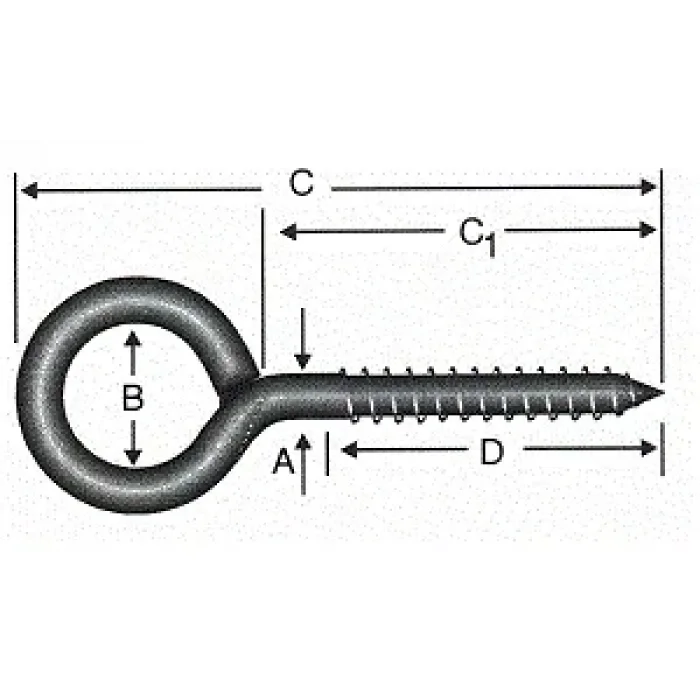 BUĞZ Kaynaklı Vida 8x160 - 50 Adet