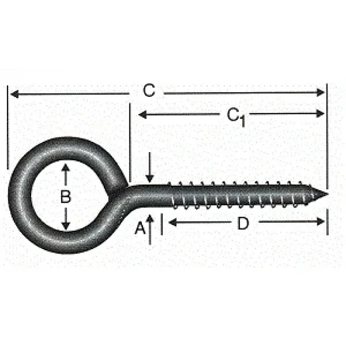 BUĞZ Kaynaklı Vida 8x190 - 50 Adet