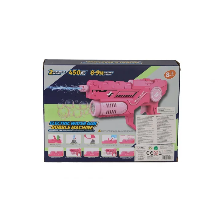 BUĞZ KB1396 SESLİ IŞIKLI KÖPÜK ATAN SU TABANCASI 18