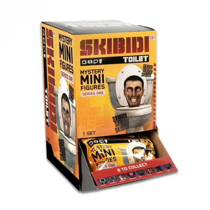  KBD01000 Skibidi Toilet Mini Figür Surpriz Paket