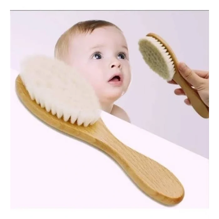 BUĞZ Keçi Kılı Organik Bebek Banyo Tarağı