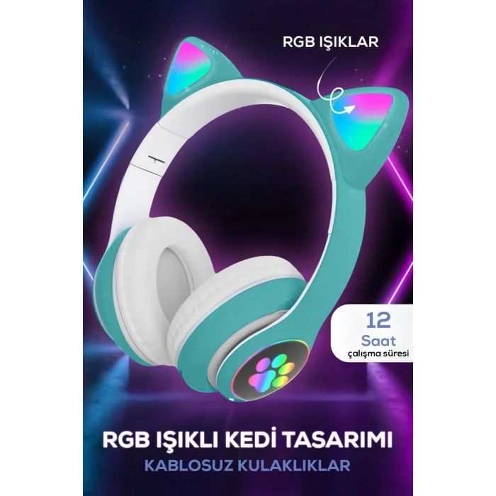 BUĞZ Kedi Figurlu Kulaklık - BUĞZ