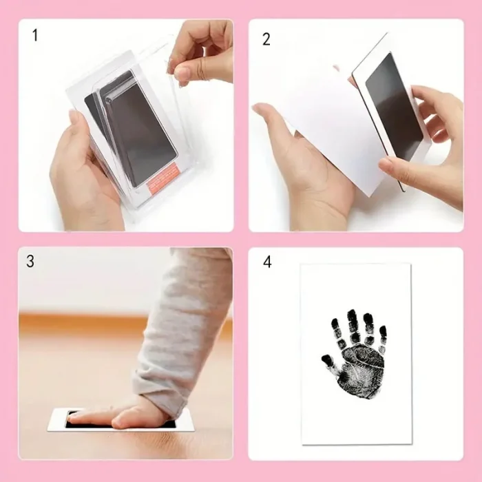 BUĞZ Kedi Köpek Pati İzi Fotoğraf Çerçevesi Seti