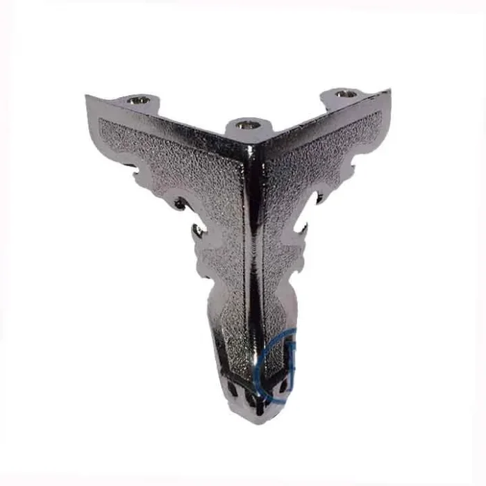 BUĞZ Kelebek Ahşap, Sunta Sandık Ayağı, Kutu Ayak 5,5 Cm - Nikel