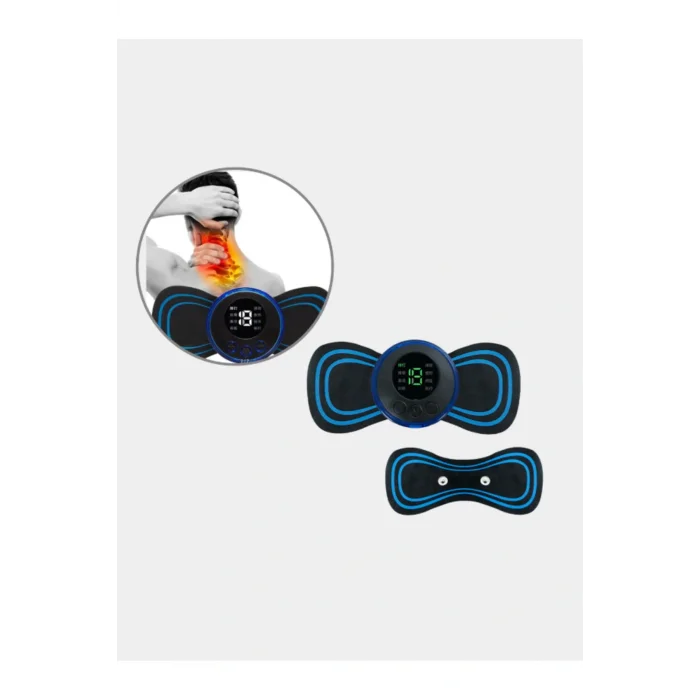 BUĞZ Kelebek Masaj Aleti Bel Sırt Bacak Kol Titreşimli Masaj Pedi Şarjlı 8 Modlu Vücut Tens Cihazı