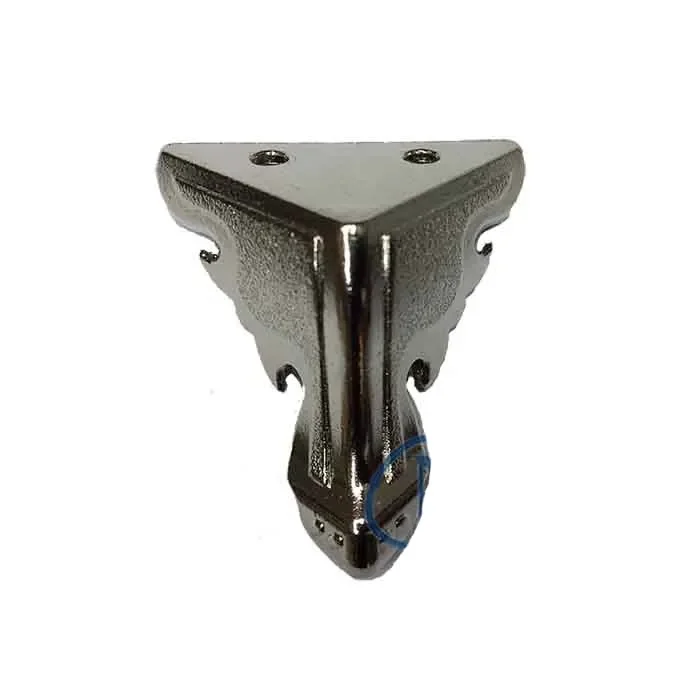 BUĞZ Kelebek Sandık Ayağı, Kutu Ayak 2,5 Cm - Nikel, 100 Adet