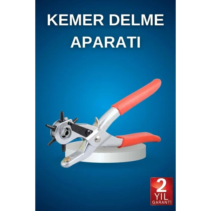 BUĞZ Kemer Delme Pensesi Deri Delici Pensi Zımba 6 Farklı Boyutta