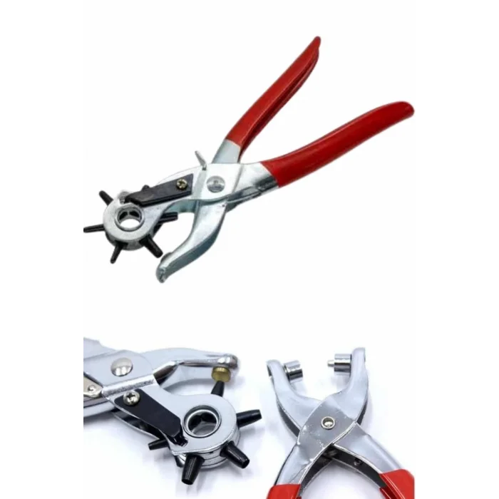  Kemer Delme Pensesi Deri Delici Pensi Zımba 6 Farklı Boyutta