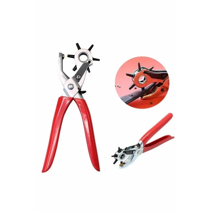  Kemer Delme Pensesi Deri Delici Pensi Zımba 6 Farklı Boyutta