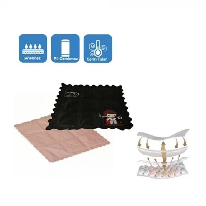 BUĞZ Kendinden Soğutmalı Serinletici Minder - Krem