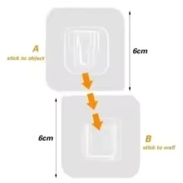 BUĞZ Kendinden Yapışkanlı Çift Taraflı Askı