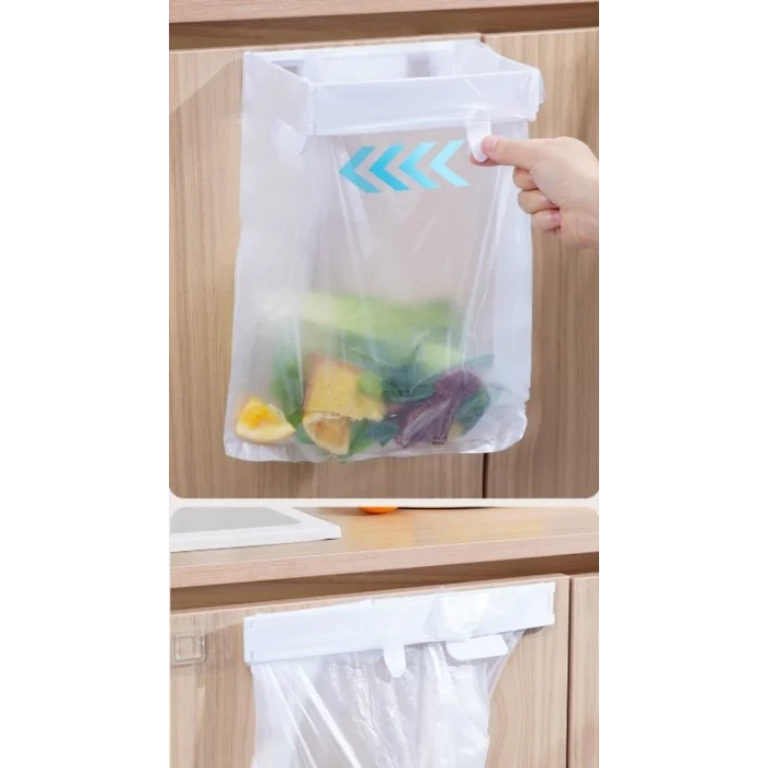 BUĞZ Kendinden Yapışkanlı Katlanabilir Çöp Poşeti Tutucu Aparat