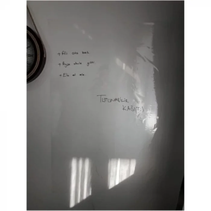  Kendinden Yapışkanlı Şeffaf Tahta Filmi - 2 Metre x 60 cm