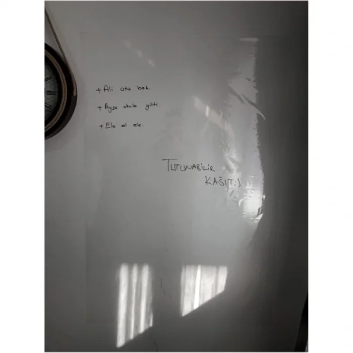 BUĞZ Kendinden Yapışkanlı Şeffaf Tahta Filmi - 3 Metre x 45 cm