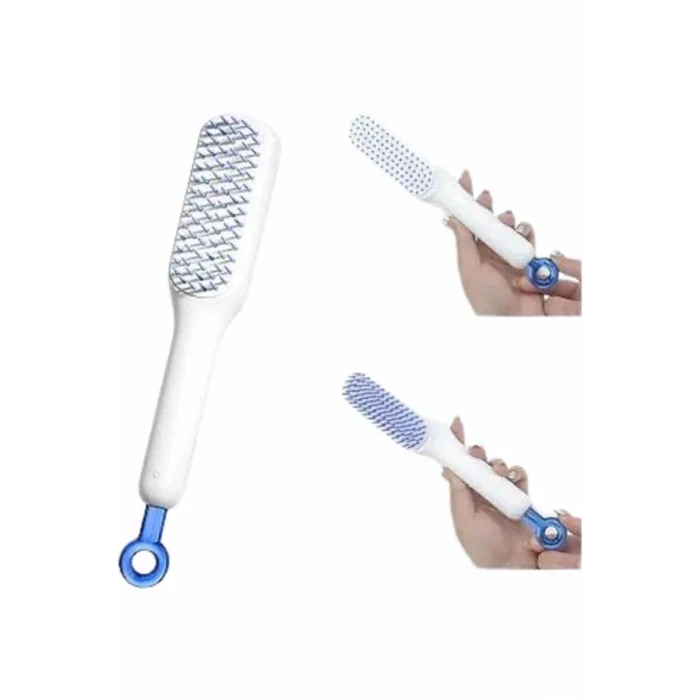 BUĞZ Kendini Temizleyen Tarak Fırça Geri Çekilebilir Evcil Hayvana Uygun Sıkı Dişli