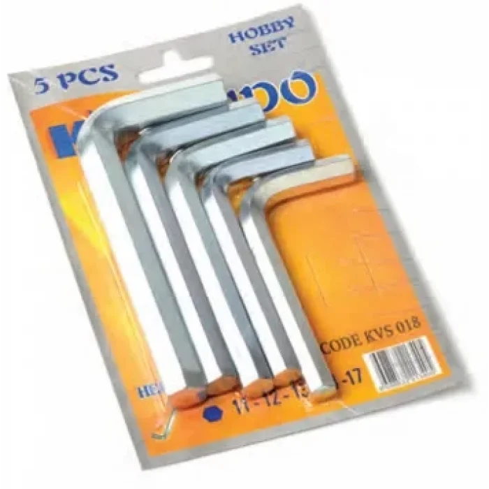 BUĞZ Eco Lounge Kendo Büyük 6 Köşe Alyan Seti 5 Parça