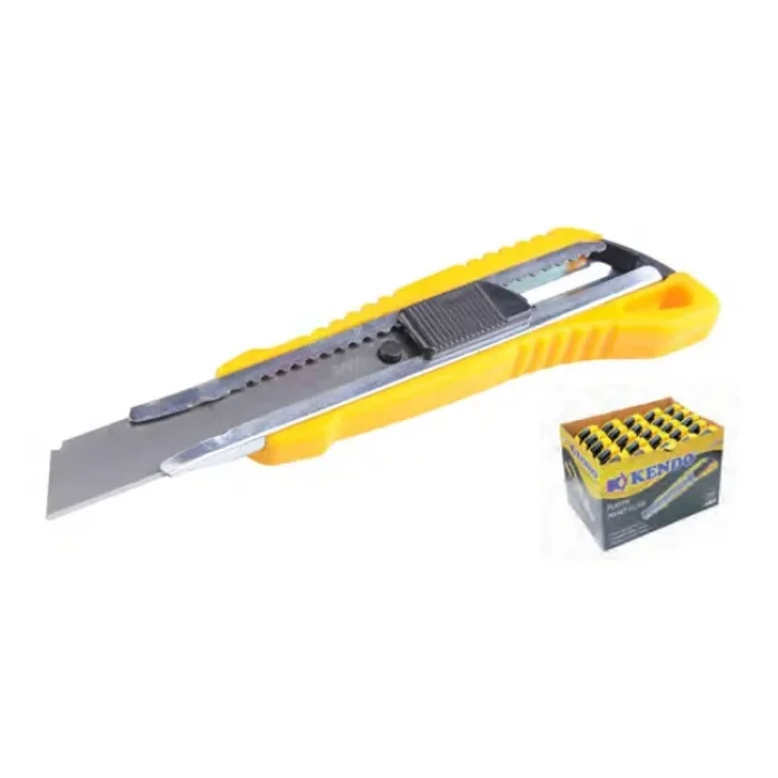 BUĞZ Eco Lounge Kendo Plastik Maket Bıçağı - Falçata - Otomatik Kilitli