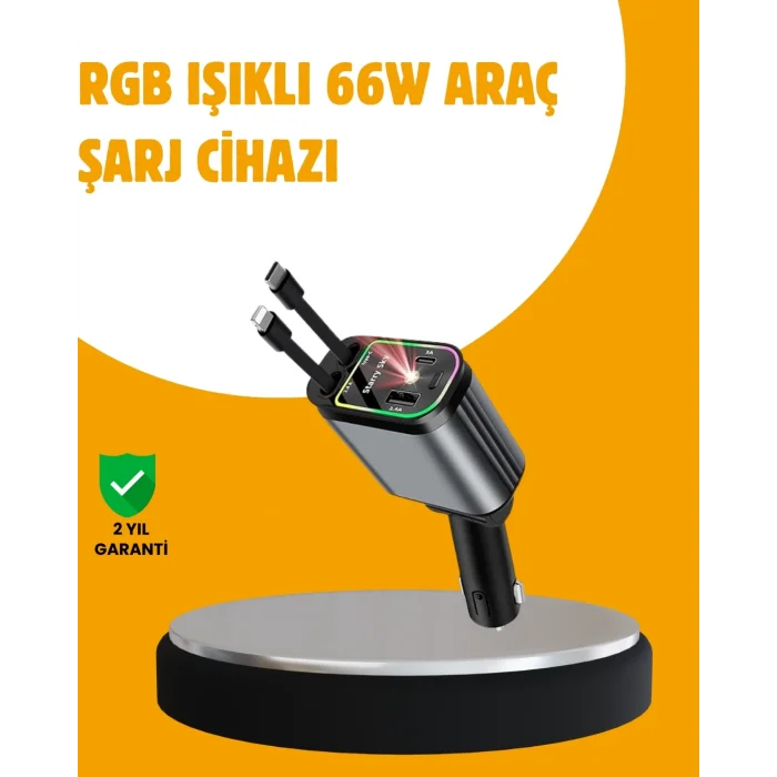  Kia, Seat, Mazda, Mitsubishi Araçlar için Çok Fonksiyonlu Araç Şarj Adaptörü