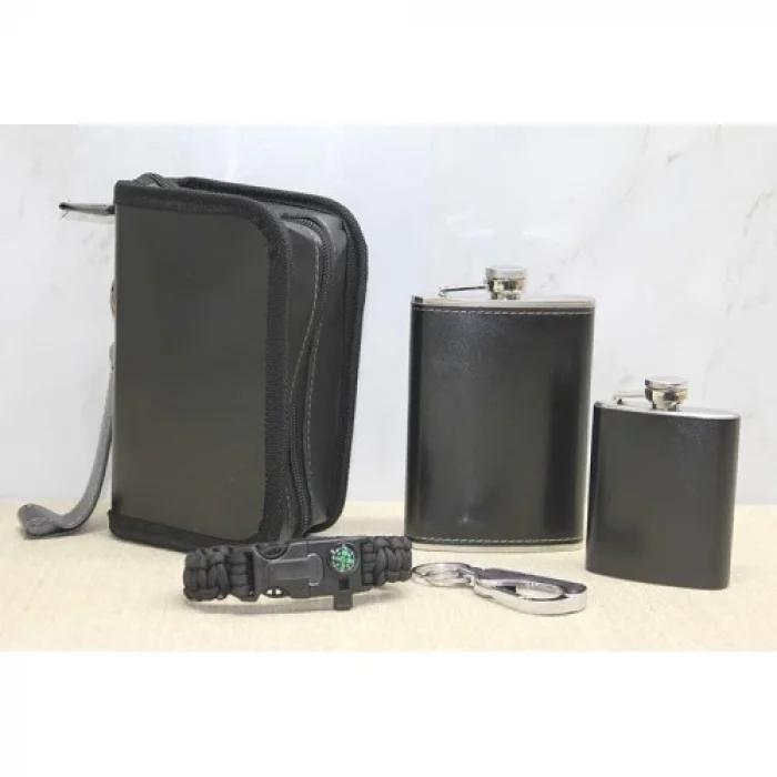  Kılıflı 2li Matara Seti