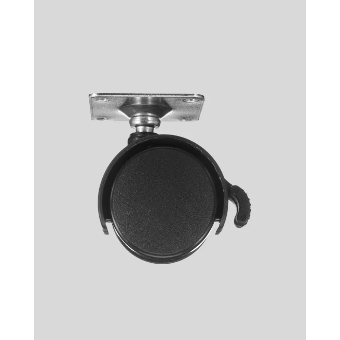 BUĞZ Kilitli 6 cm Masa Ayağı Tekli Döner Tekerlek - BUĞZ