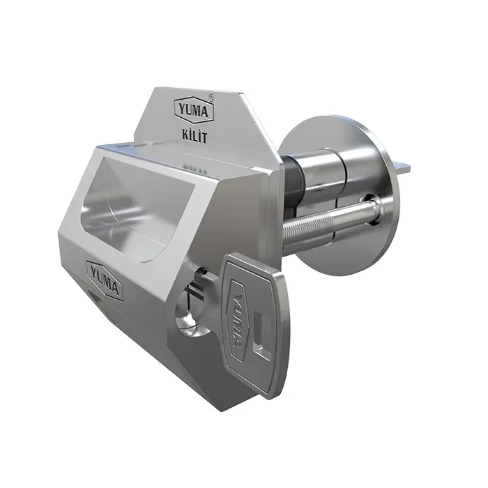 BUĞZ Kilitli Kapı Güvenlik Çelik Rozeti - Sağ