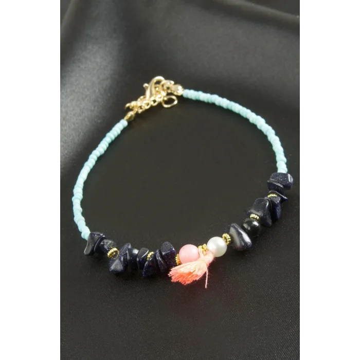 BUĞZ Kırık Doğaltaş Miyoki Boncuk Bileklik