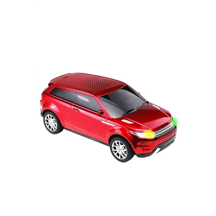 BUĞZ Kırmızı bluetooth hoparlör mp3 çalar fm radyo sd kart usb aux çoklu bağlantı 5 saat dinleme