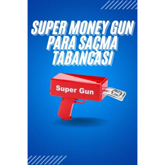  Kırmızı Çocuklara Özel Para Fırlatma Makinesi Para Saçma Tabancası