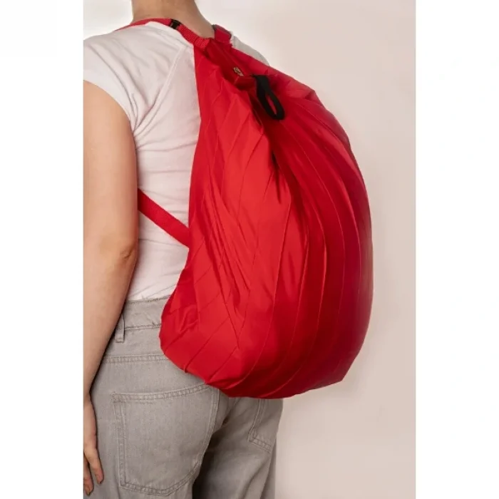 BUĞZ Kırmızı Katlanabilir Seyahat Çantası