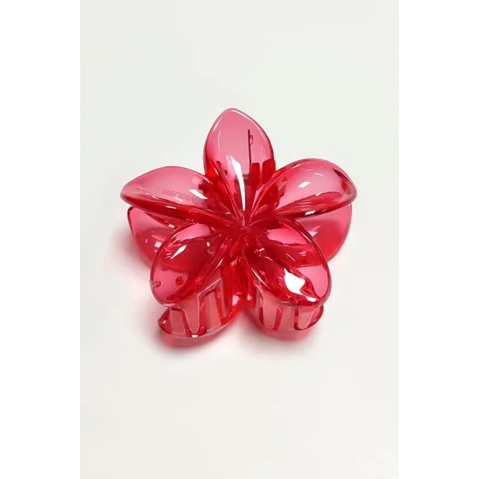 BUĞZ Kırmızı Lotus Toka 8 cm (Kartsız)