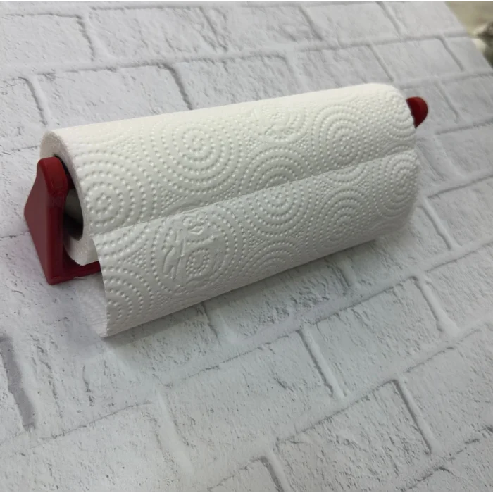 BUĞZ Kırmızı Peçete Askısı Mutfak Duvar Tipi Peçetelik Organizer - Lisinya