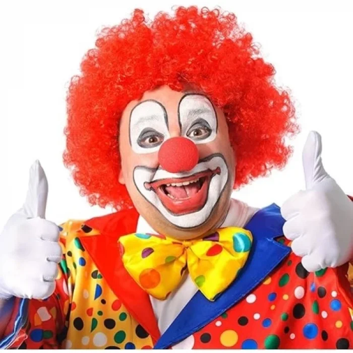  Kırmızı Renk Sünger Palyaço Burnu Takma Burun 10 Adet