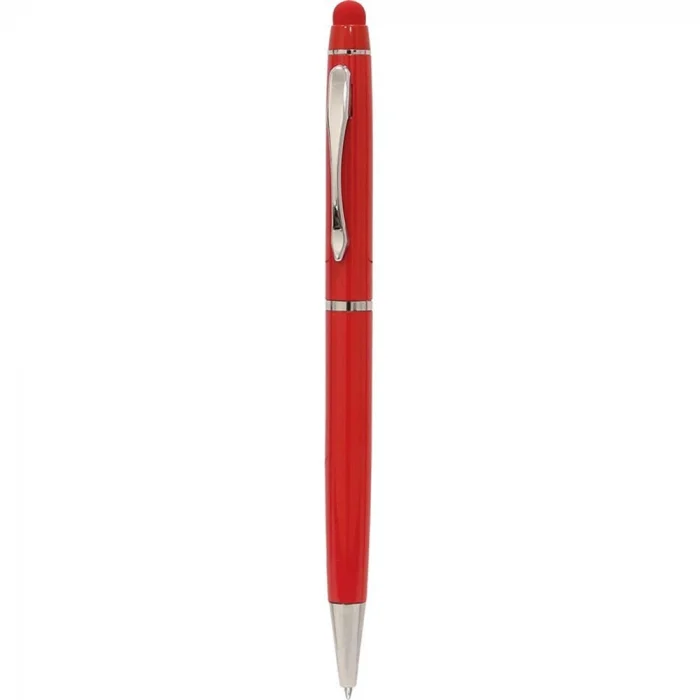 BUĞZ Kırmızı Touchpen Metal Kalem