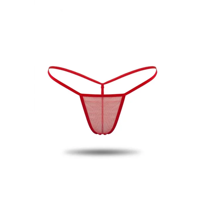 BUĞZ Kırmızı Tül Tanga TM1115