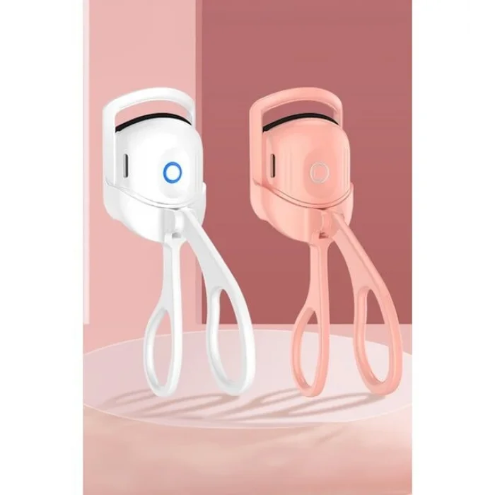 BUĞZ Kirpik Kıvırıcı Isıtıcılı Kirpik Kıvırıcı Sabitler Kıvırır Şekillendirir - Şarjlı