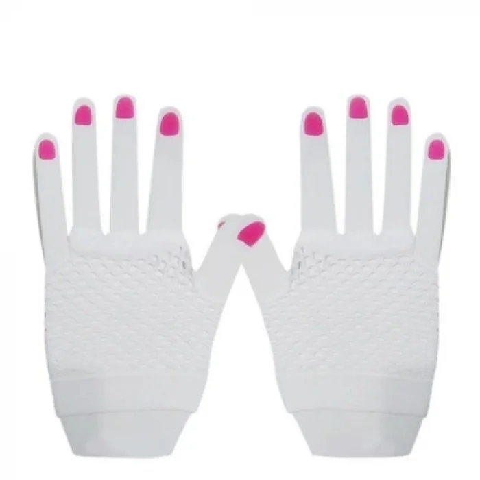 BUĞZ Kısa Beyaz File Eldiven